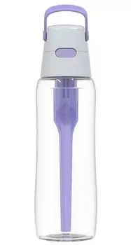 Бутылка с фильтром для воды Dafi Solid 0.7 л, сиреневый
