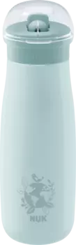 Бутылка-соломинка из нержавеющей стали Mini-Me mint 500мл 1 шт. NUK