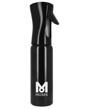 Бутылка-спрей для воды Moser Flairosol, черная, 300 мл
