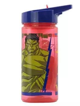 Бутылка Stor Avengers SQUARE WATER BOTTLE 530 ML, разноцветный