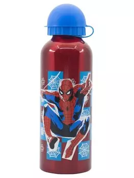 Бутылка Stor Spiderman HIGH ALUMINIUM BOTTLE 530 ML, разноцветный