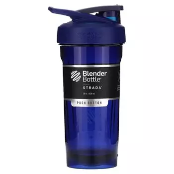 Бутылка, Strada, Tritan, FC Blue, 28 унций (828 мл) Blender Bottle