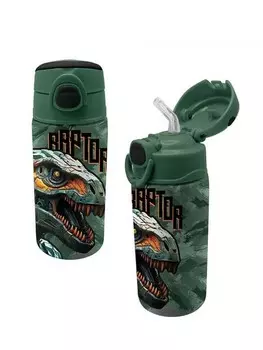 Бутылка Uwear Dinosaur, разноцветный