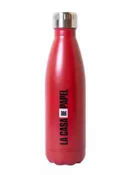 Бутылка Uwear за вода LA CASA DE PAPEL 500 ml, красный