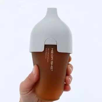 Бутылочка для кормления 235 мл He Or She Silicone, серый