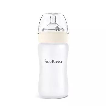 Бутылочка для кормления 266 мл Yooforea Anti-Colic, голубой