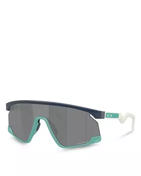 Bxtr Прямоугольные солнцезащитные очки Shield, 139 мм Oakley, черный