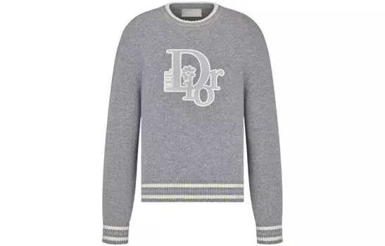 BY ERL Кашемировый свитер для мужчин Серый Dior, серый