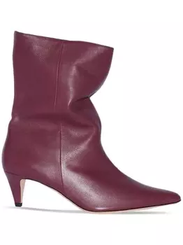 BY FAR 60-мм сапоги Lysander, красный