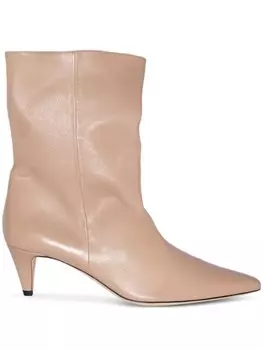 BY FAR 60-мм сапоги Lysander, нейтральный цвет