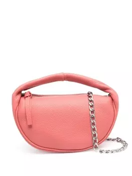 BY FAR фактурная сумка-тоут, розовый