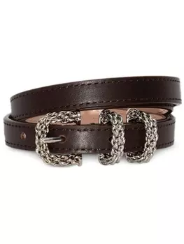 BY FAR пояс Кэт, коричневый