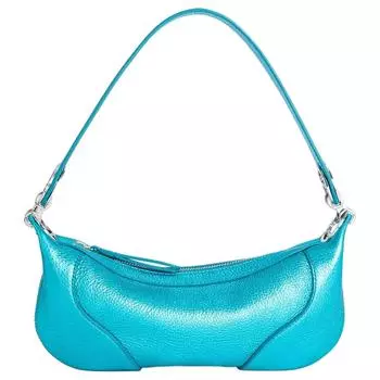 By Far Сумка Amira из коровьей кожи, женская, цвет "озеро-голубой"