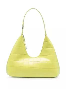 BY FAR сумка на плечо Amber, зеленый