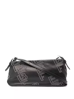 BY FAR сумка на плечо Dulce с заклепками, черный