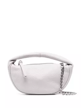 BY FAR сумка-тоут Baby Cush, серый