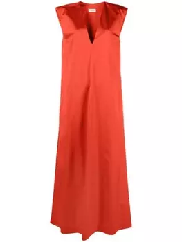 By Malene Birger платье макси Mavise, оранжевый