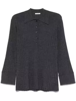 By Malene Birger рубашка поло Delphine, серый