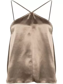 By Malene Birger топ Regie на бретелях, коричневый
