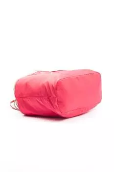 BYBLOS Элегантная женская сумка-тоут из ткани и лака, красный