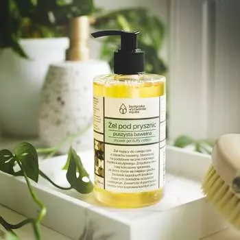 Bydgoska Wytwrnia Myda, Натуральный гель для душа - пушистый хлопок, 300мл