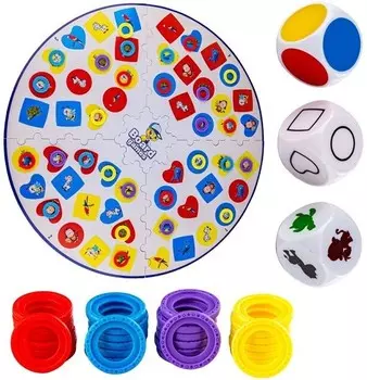 Быстрая аркадная игра на доске для детей 4, 5, 6, 7 лет PakaNiemowlaka