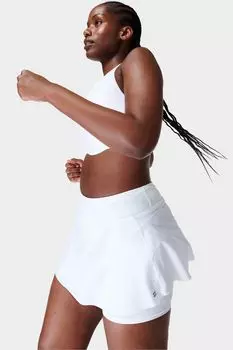 Быстрая юбка Sweaty Betty, белый