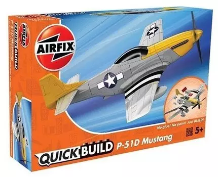 БЫСТРАЯ ПОСТРОЙКА Мустанг П-51Д Airfix