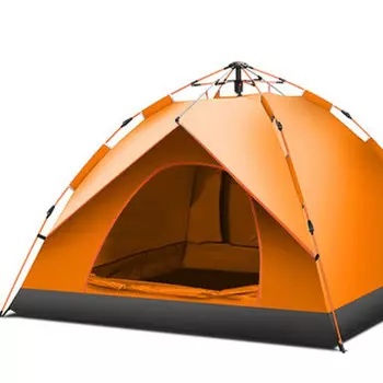 Быстро открывающаяся палатка Jingdian Guangnian, полностью автоматическая, двойная, однослойная, небесно-голубая, двойная, 1,52 м, двойная, однослойная, небесно-голубая.