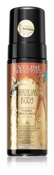 Быстродействующая пена для автозагара Eveline Cosmetics Brazilian Body