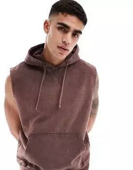 Быстросохнущая худи без рукавов ASOS