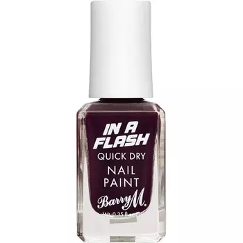 Быстросохнущая краска для ногтей In A Flash Power Purple, 10 мл, Barry M