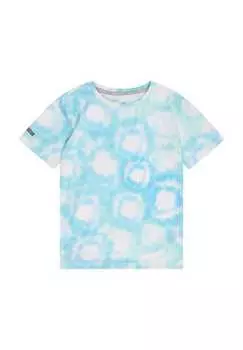 Быстросохнущая светоотражающая функциональная рубашка для детей Manguun, цвет 1 aop