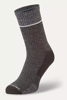 Быстросохнущие носки средней длины Thurton Quickdry Sealskinz, черный