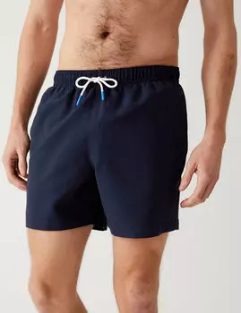 Быстросохнущие шорты для плавания Marks & Spencer, темно-синий