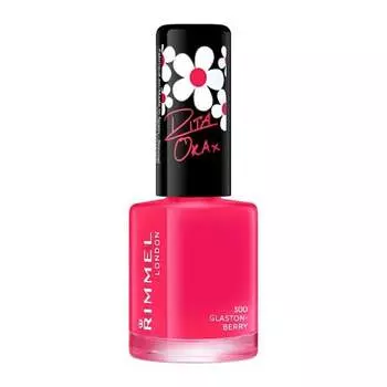 Быстросохнущий лак для ногтей 300 Glaston-Berry, 8 мл Rimmel, 60 Seconds Super Shine By Rita Ora