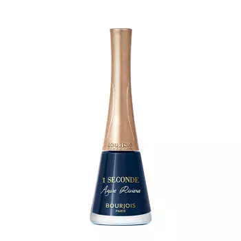Быстросохнущий синий лак для ногтей 57 лазурная ривьера Bourjois French Riviera Collection, 9 мл