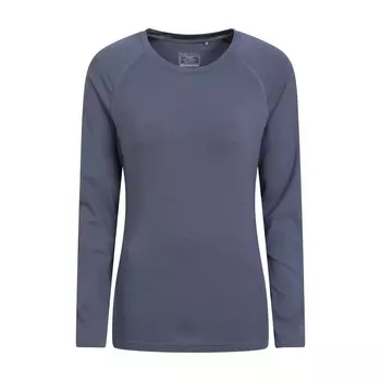 Быстросохнущий топ для длинных рукавов Mountain Warehouse, серый