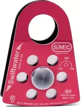 Быстроводный шкив SMC, красный