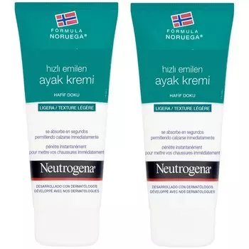 Быстровпитывающийся крем для ног Neutrogena 100 мл, 2 шт