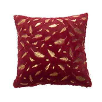 Бытовая плюшевая подушка с перьями, позолоченная, мягкая подушка, домашний диван, декор, красное вино Stuttg