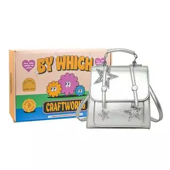 Bywhich Какие женские рюкзаки, Серебро