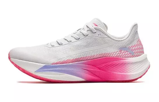 C202 5 Детские кроссовки GS Low-top Anta Белый/Цикламеновый розовый Anta Kids