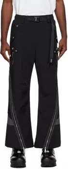 C2H4 Черные брюки-карго Satellite