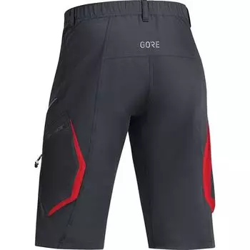 C3 Trail шорты мужские GOREWEAR, черный/красный