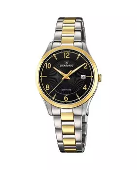 C4632/2 Пара разноцветных женских часов из стали Candino, мультиколор