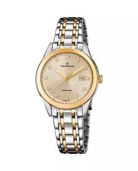 C4695/2 Пара разноцветных женских часов из стали Candino, мультиколор