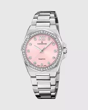 C4751/4 Lady Elegance женские часы из серебряной стали Candino, серебряный