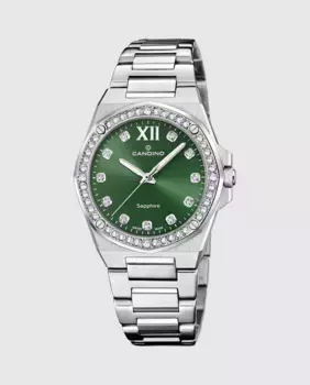 C4751/5 Lady Elegance женские часы из серебряной стали Candino, серебряный