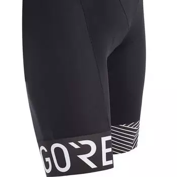 C5 Optiline Bib Short+ мужские GOREWEAR, черный/белый